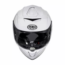 Casco Devil U8 — Talla L, blanco mate